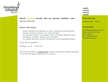 Tablet Screenshot of fluechtlingsinitiative-bremen.de